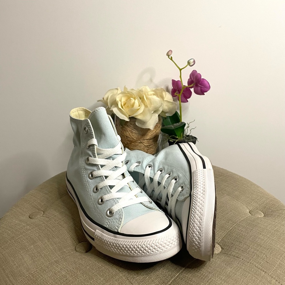 Converse High-Tops in “Polar Blue” Unisex Sneakers - Size 7.5/5.5 - Picture 11 of 15